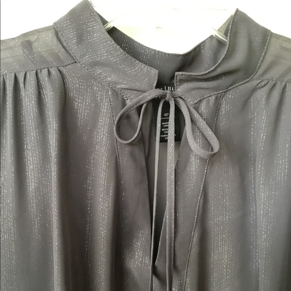 White House Black Market.Grey Petite 4p longsleeve - Picture 5 of 8